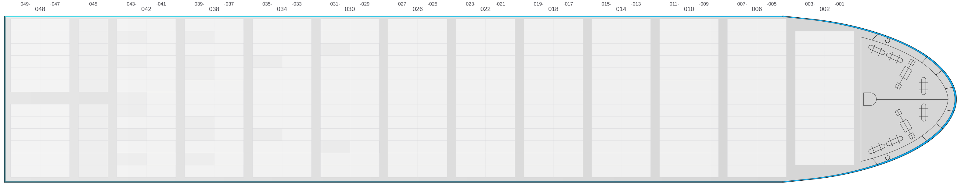 Deck view of ROBIN 2