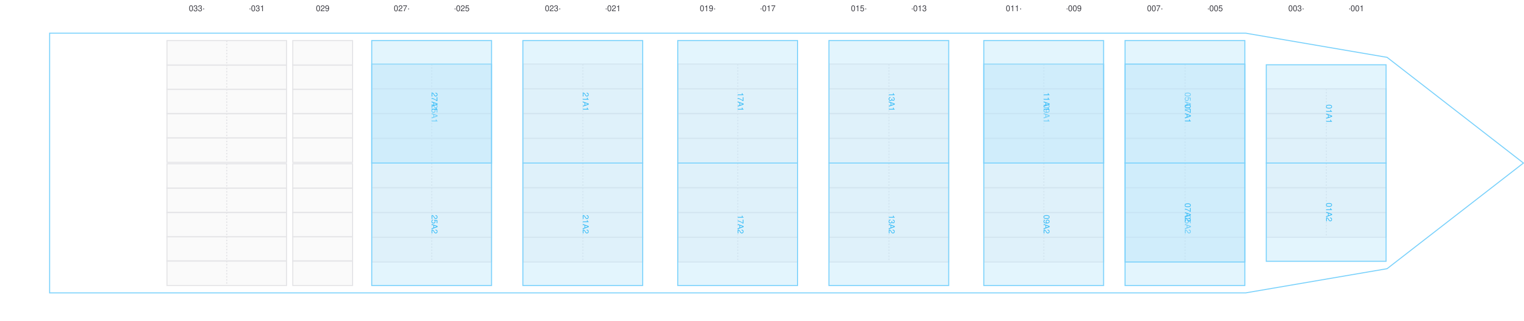 Deck view of EVI