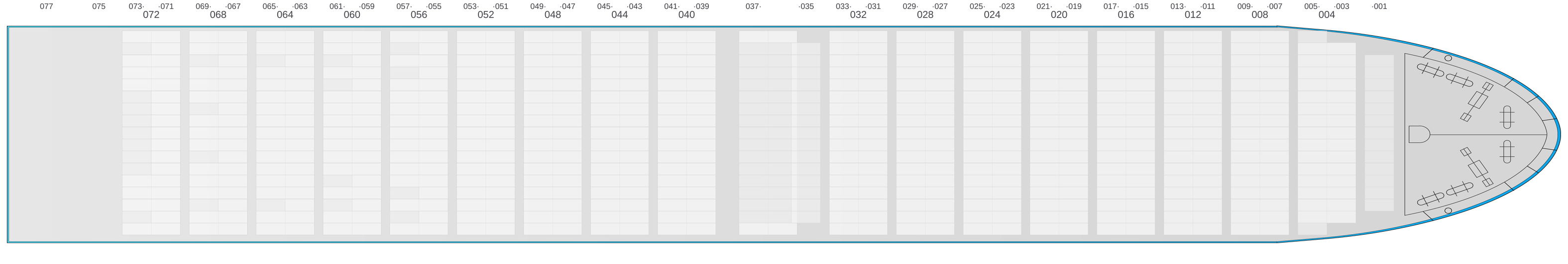 Deck view of MSC BUSAN