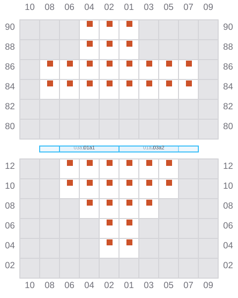 Bay 003 view and slots of IFAMA MAS