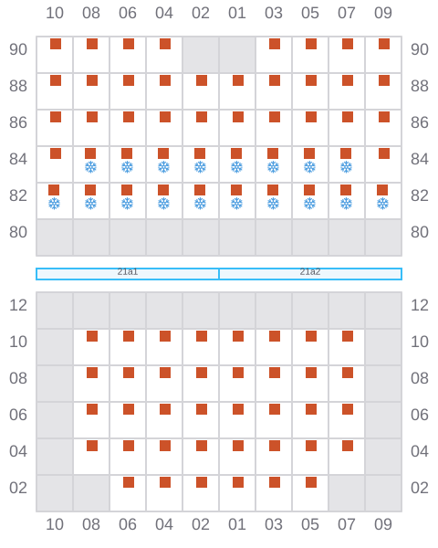 Bay 023 view and slots of IFAMA MAS