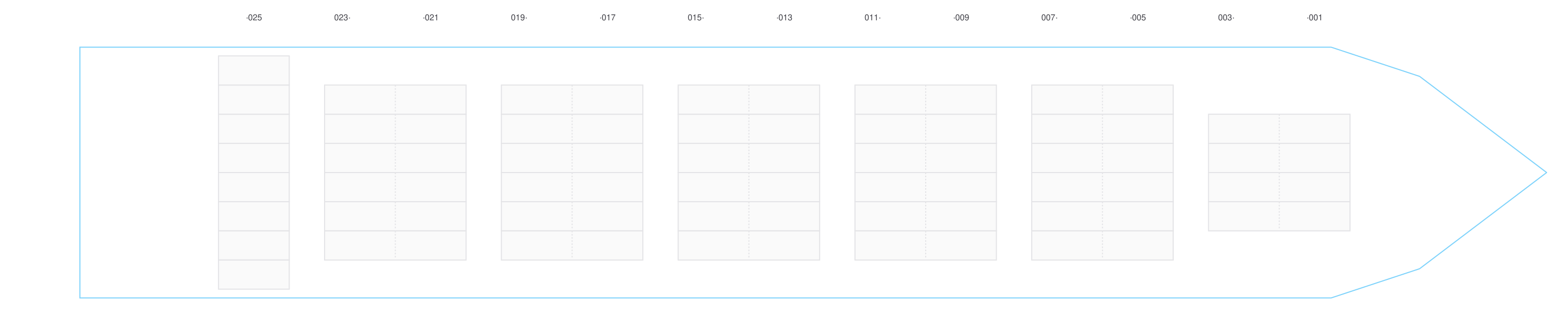 Deck view of DONGJIN FIDES