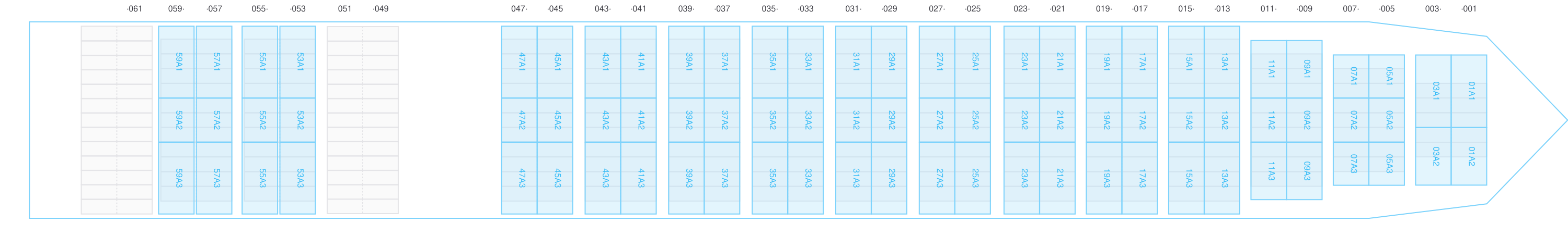 Deck view of VOLANS