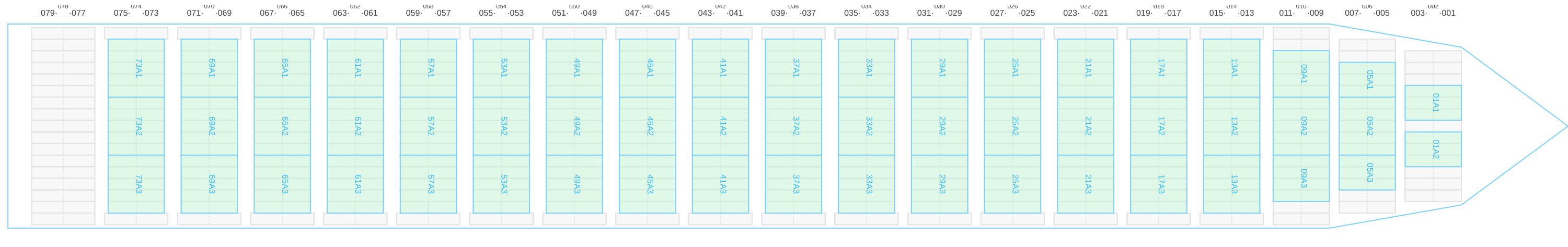 Deck view of YM UNICORN