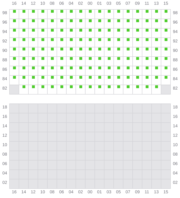 Bay 071 view and slots of EVER SHINE