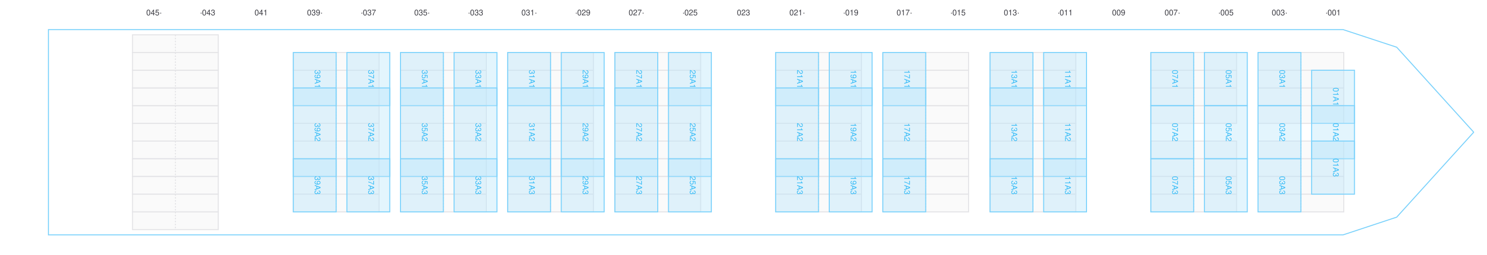 Deck view of OKEE CUNO