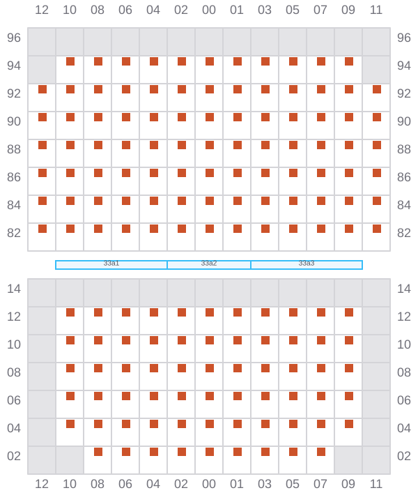 Bay 033 view and slots of EVER BALMY