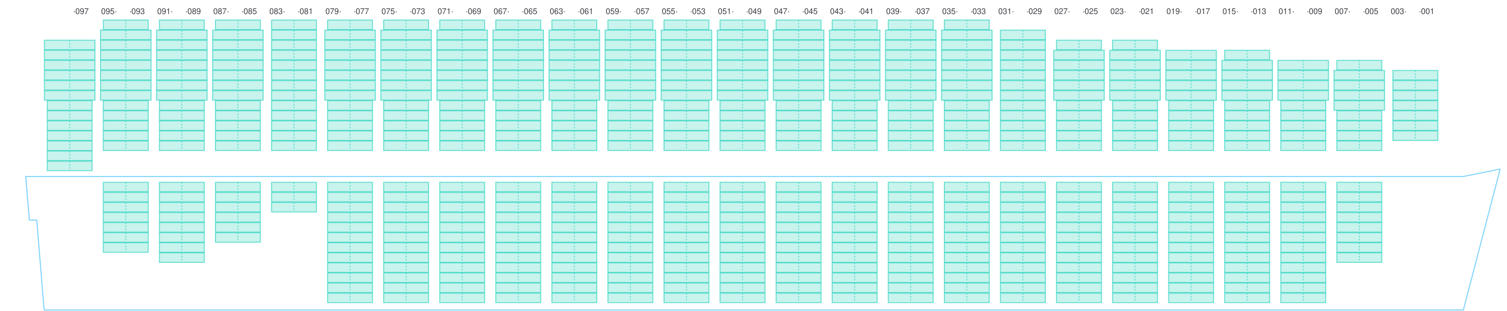 Side view of ONE INFINITY