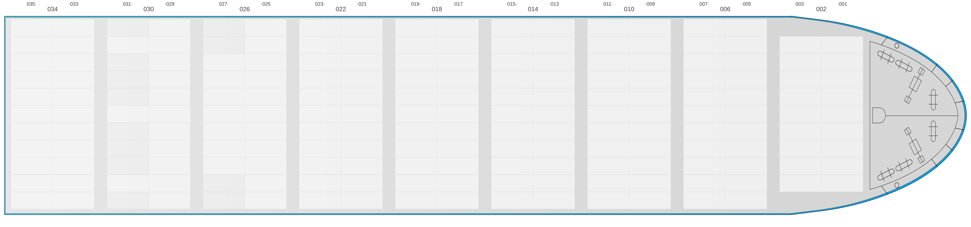 Deck view of DURANDE