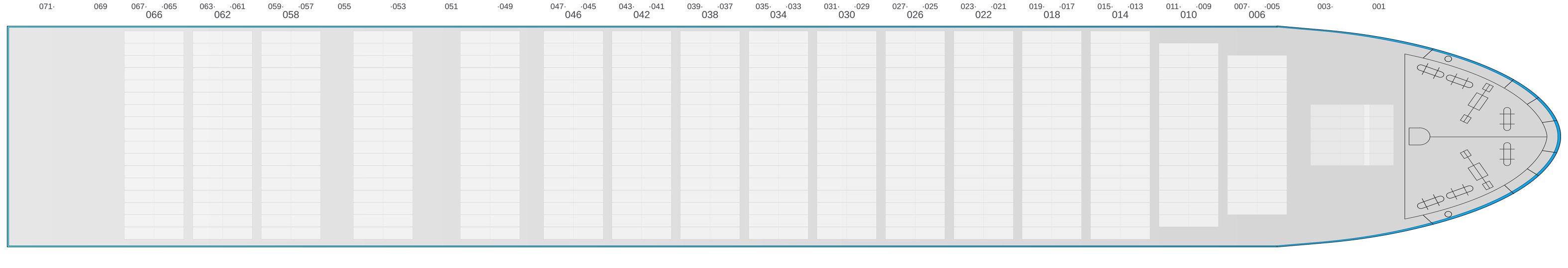 Deck view of EVER ETHIC