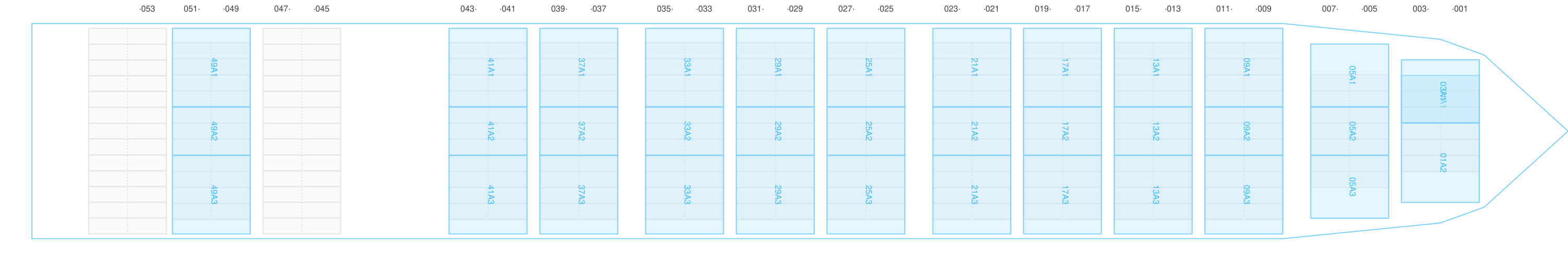 Deck view of GH MAESTRO