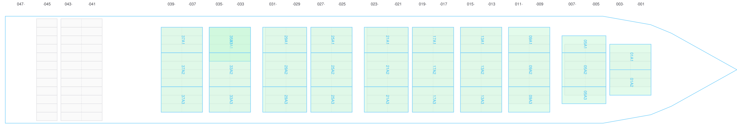 Deck view of EVRIDIKI G