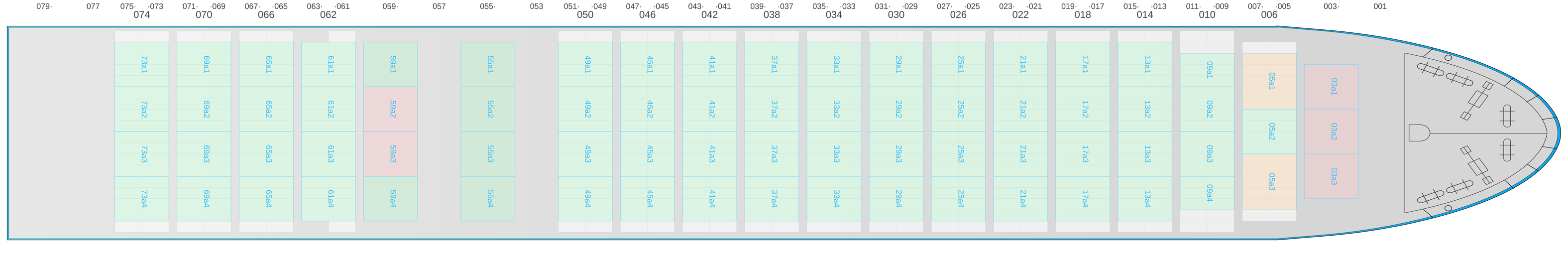 Deck view of EVER LOGIC
