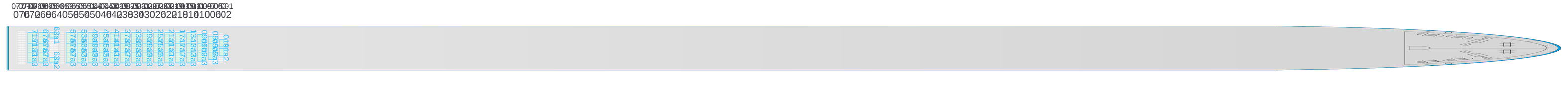 Deck view of CAPE TAINARO