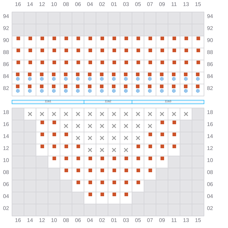 Bay 013 view and slots of BREMEN BELLE
