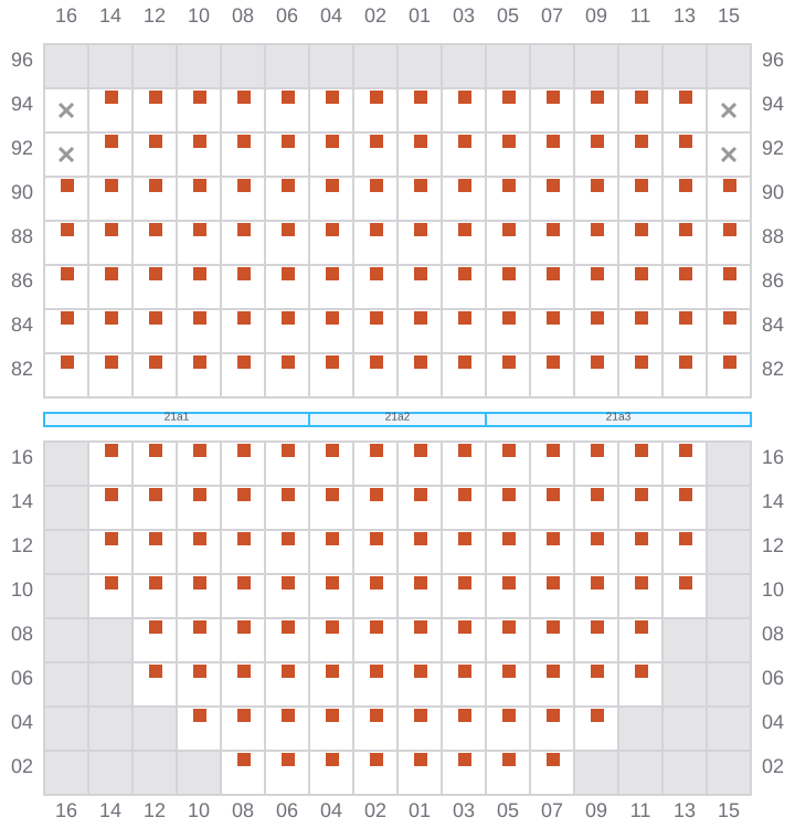 Bay 021 view and slots of ESL KABIR