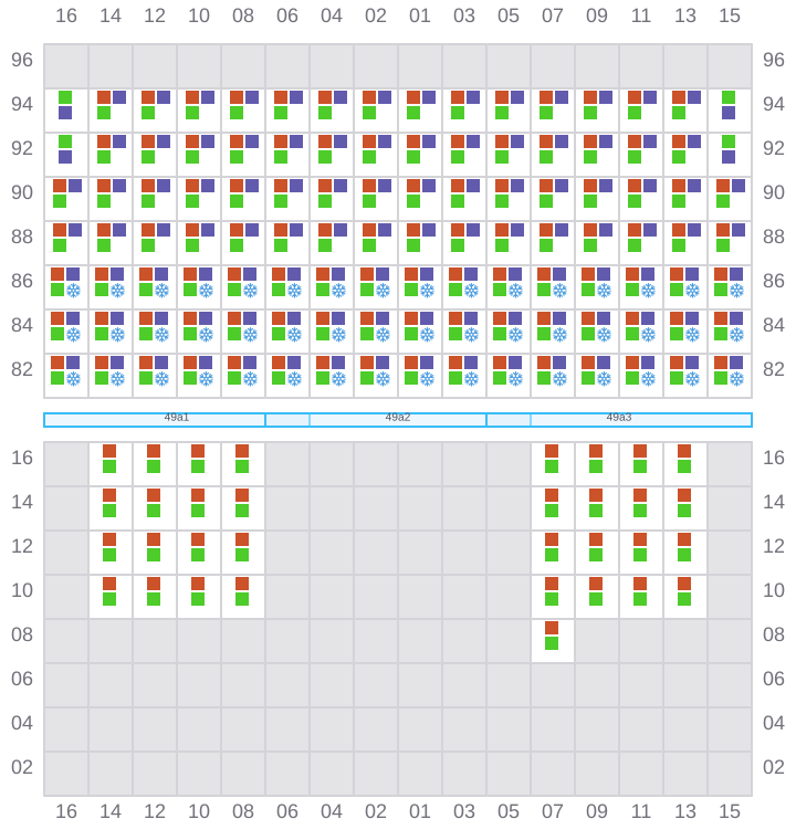 Bay 051 view and slots of ESL KABIR