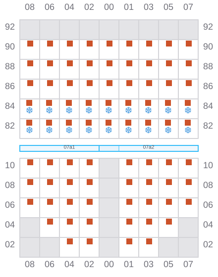 Bay 007 view and slots of MEHMET KAHVECI A