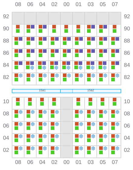 Bay 015 view and slots of MEHMET KAHVECI A
