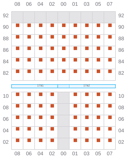 Bay 017 view and slots of MEHMET KAHVECI A