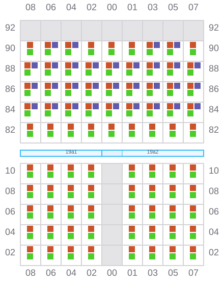 Bay 019 view and slots of MEHMET KAHVECI A