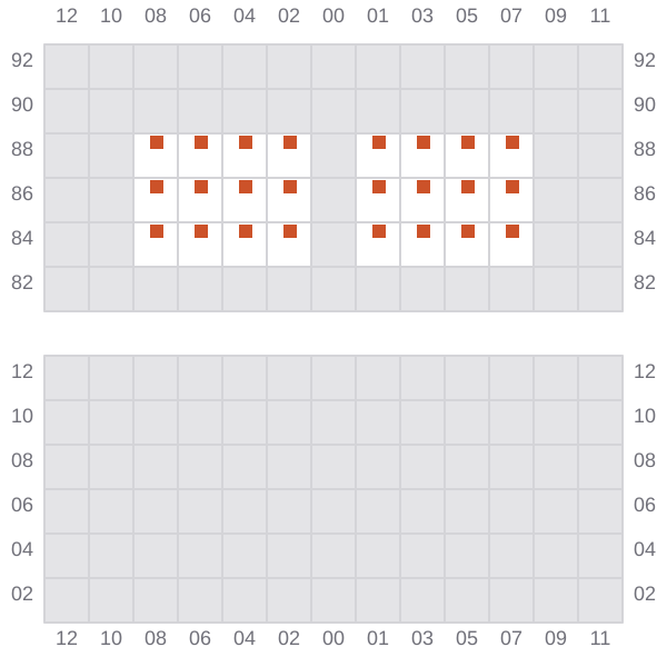 Bay 001 view and slots of DONG FANG QIANG