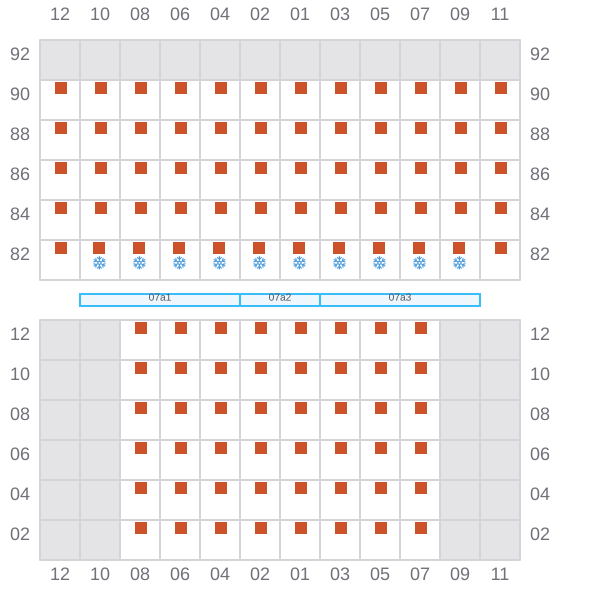 Bay 009 view and slots of DONG FANG QIANG