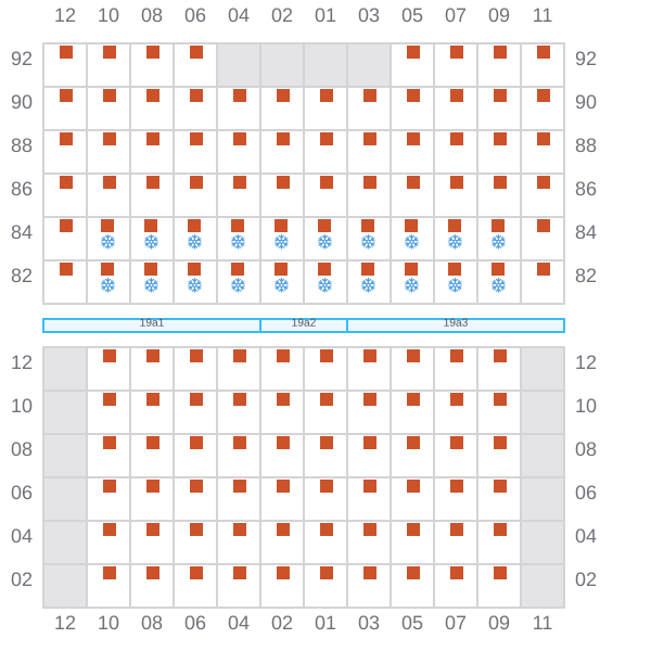 Bay 021 view and slots of DONG FANG QIANG