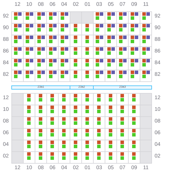 Bay 023 view and slots of DONG FANG QIANG