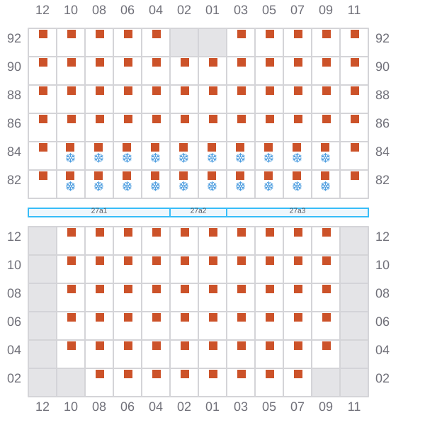Bay 029 view and slots of DONG FANG QIANG