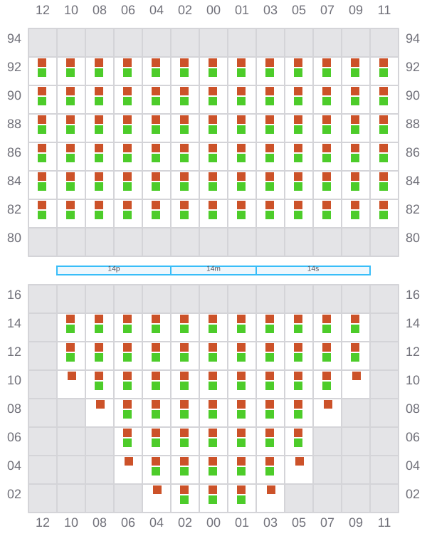 Bay 015 view and slots of KOTA LAGU