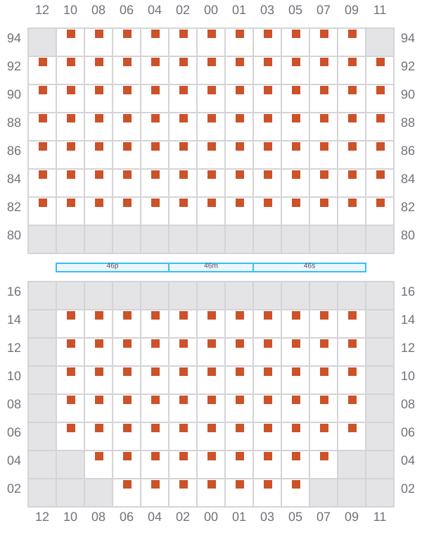 Bay 045 view and slots of KOTA LAGU