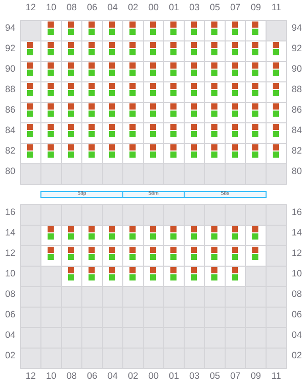 Bay 059 view and slots of KOTA LAGU