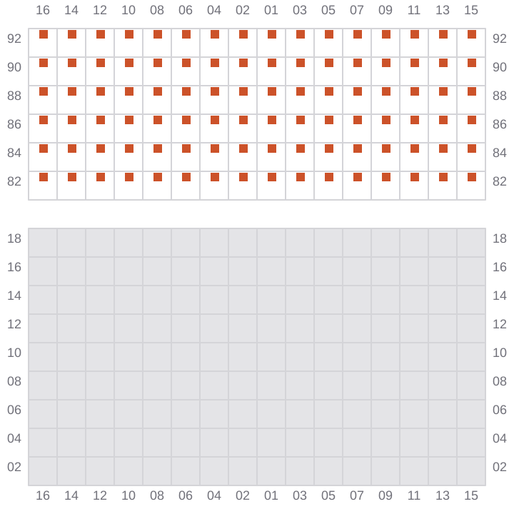 Bay 063 view and slots of TESSA