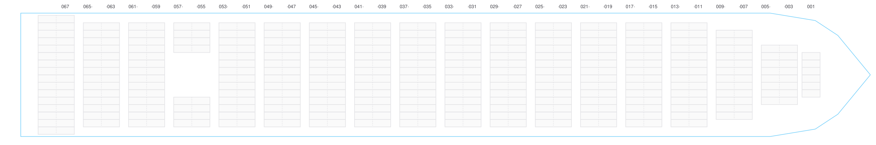 Deck view of YM MODERATION