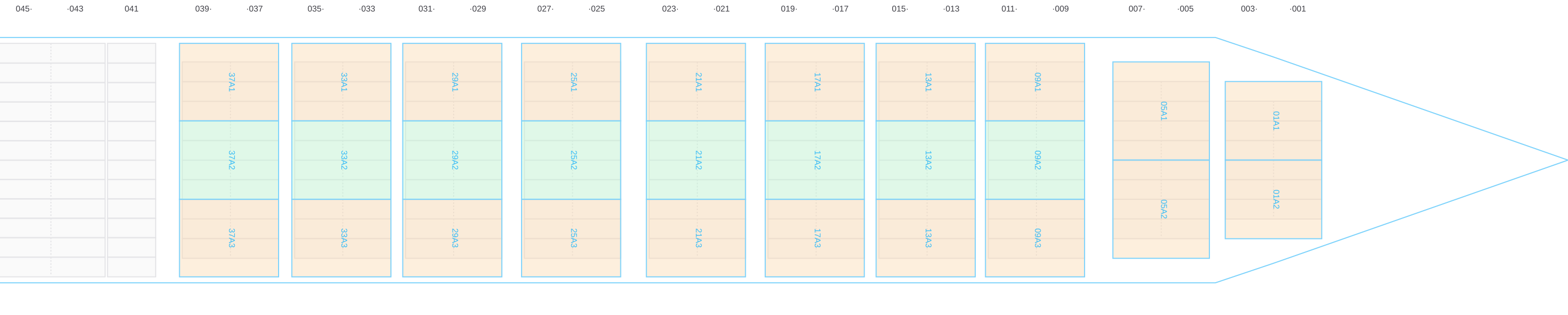 Deck view of CHIQUITA CENTURY
