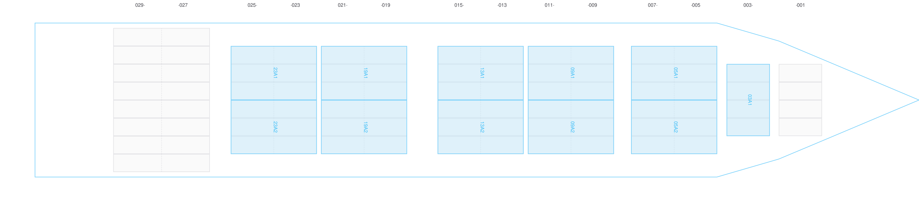 Deck view of OSG BOSSTEC