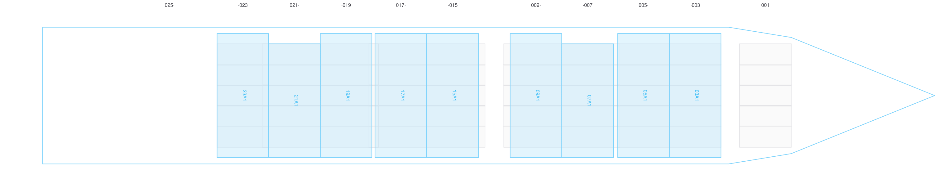 Deck view of SAMSKIP CHALLENGER