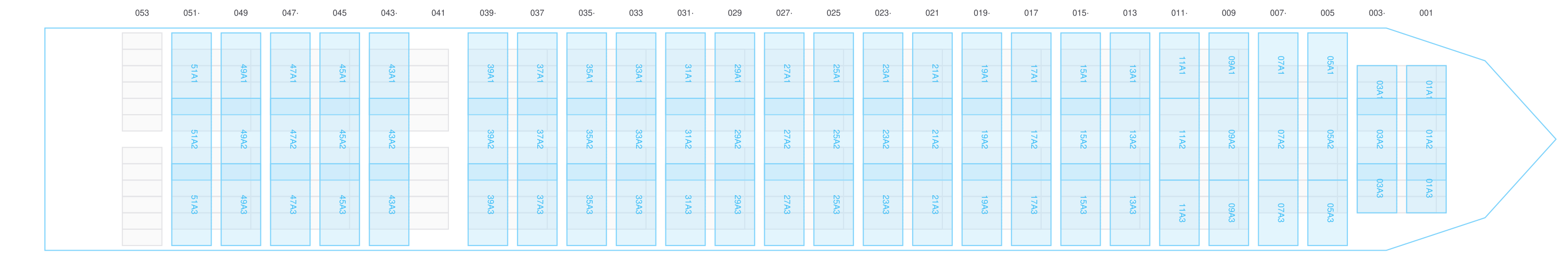 Deck view of EVER GENIUS