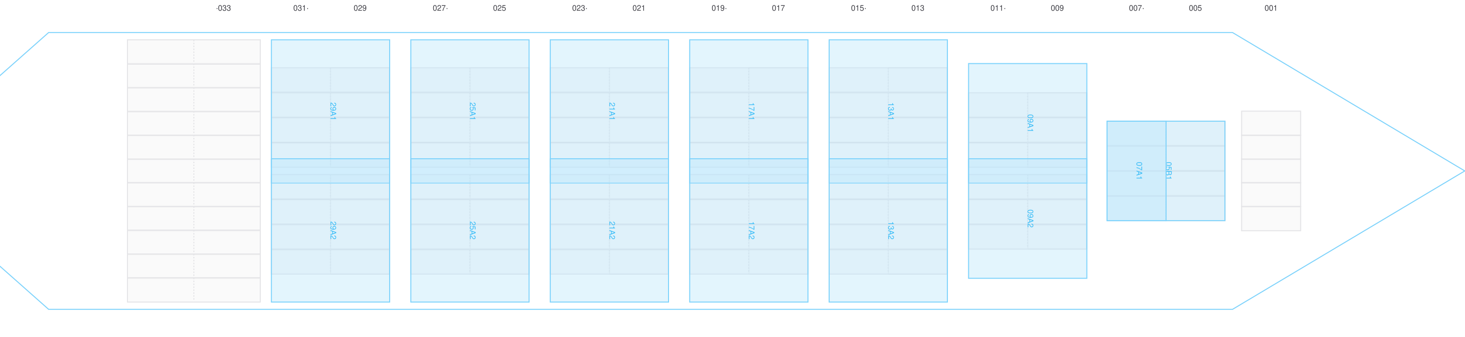 Deck view of UNI ACCORD