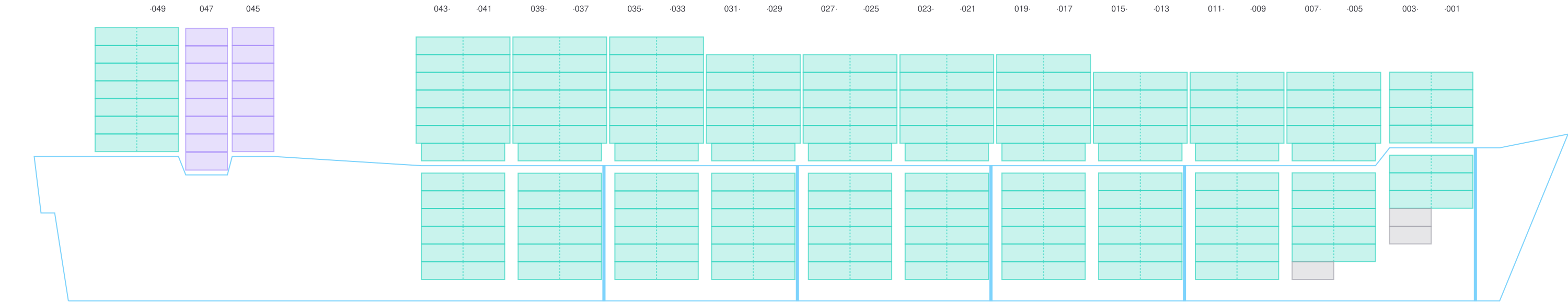 Side view of SINE A