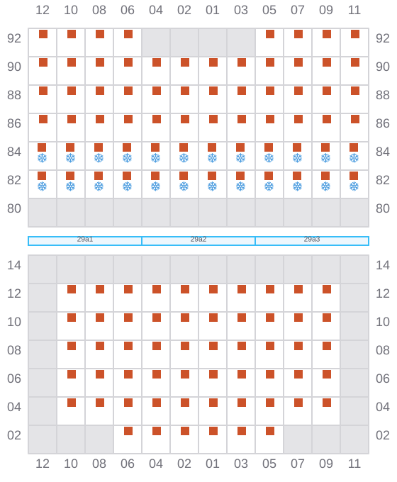 Bay 031 view and slots of LOBIVIA