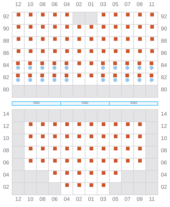 Bay 035 view and slots of LOBIVIA