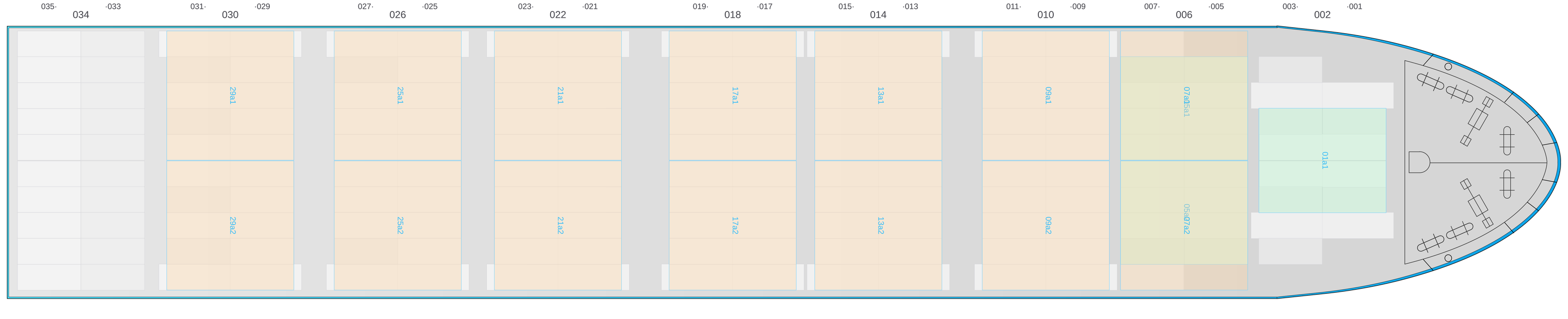 Deck view of CAPE FRANKLIN
