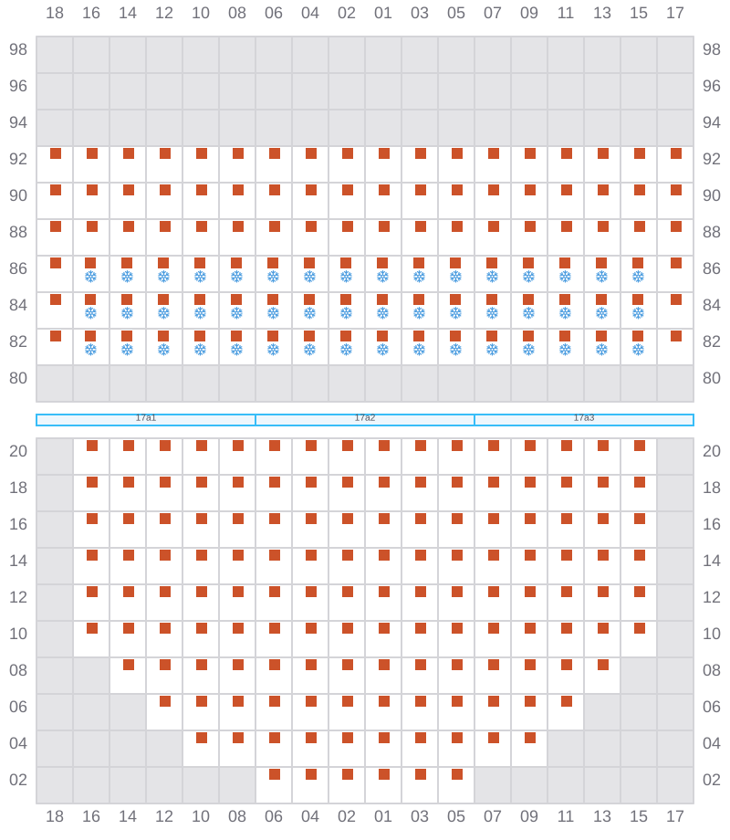 Bay 019 view and slots of APL HOUSTON