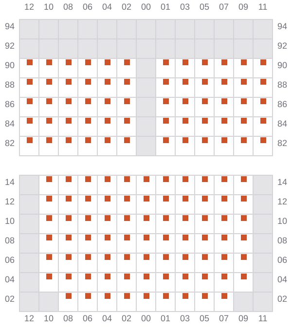 Bay 023 view and slots of CHIQUITA DREAM