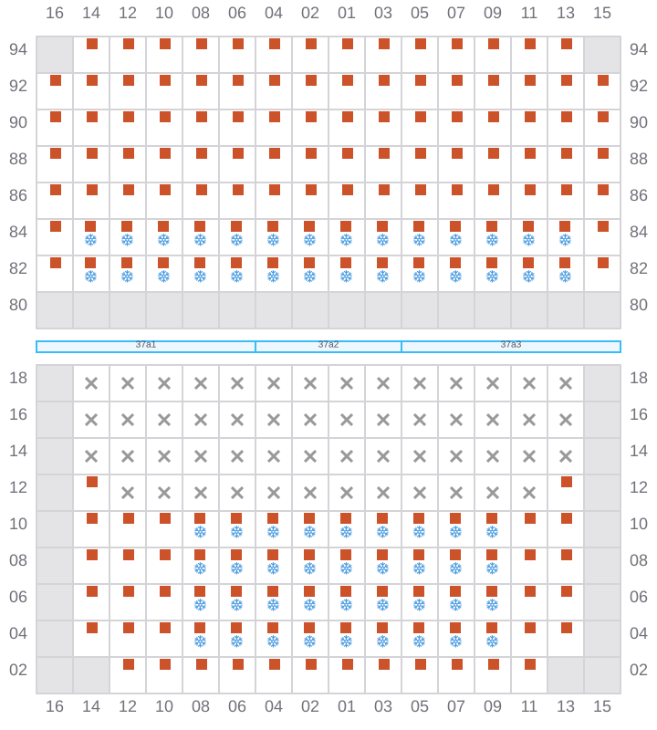 Bay 039 view and slots of TORRANCE