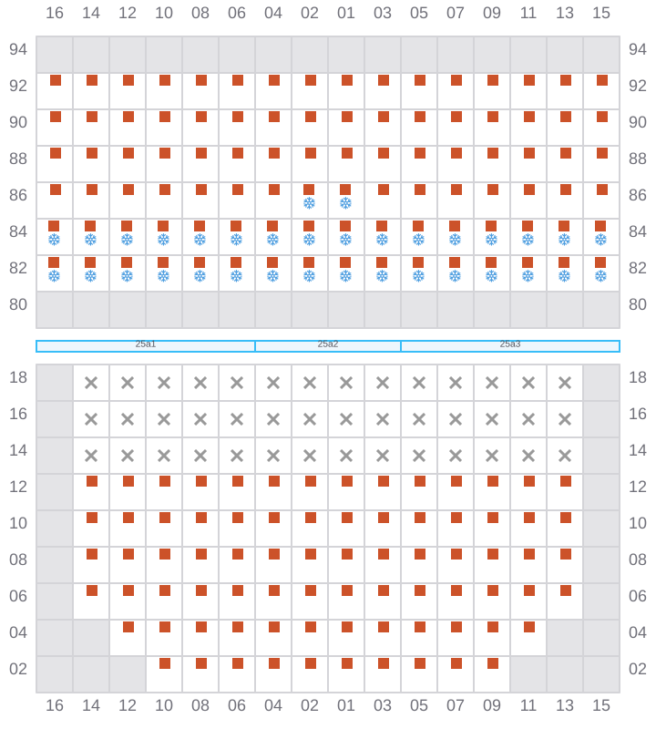 Bay 027 view and slots of CONTI TAIPEI