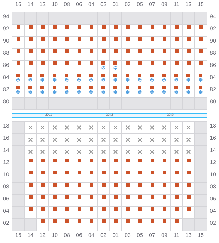 Bay 031 view and slots of CONTI TAIPEI