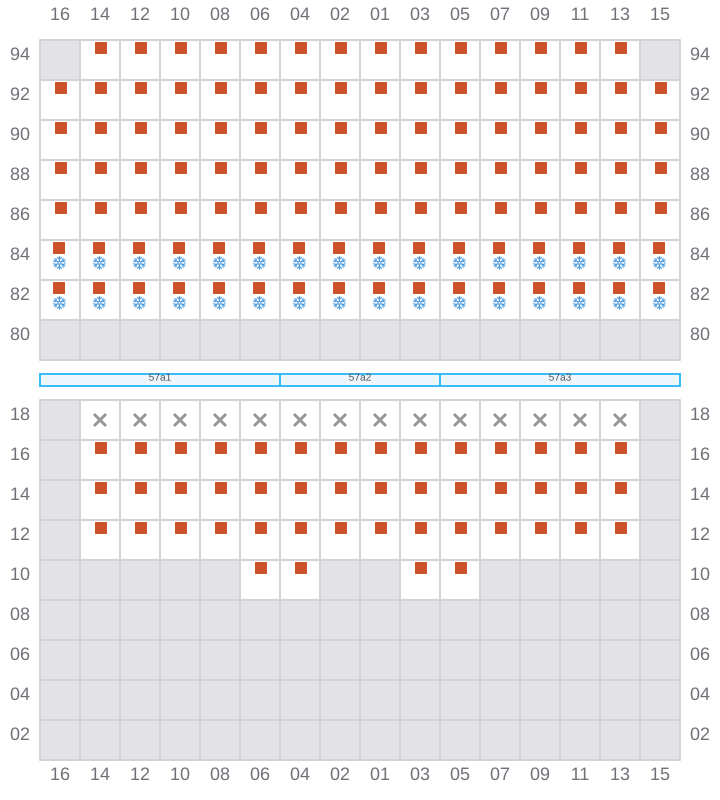 Bay 059 view and slots of CONTI TAIPEI
